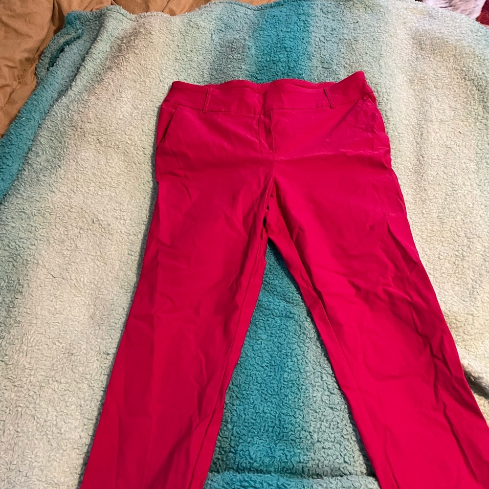 Women’s pink slack pants